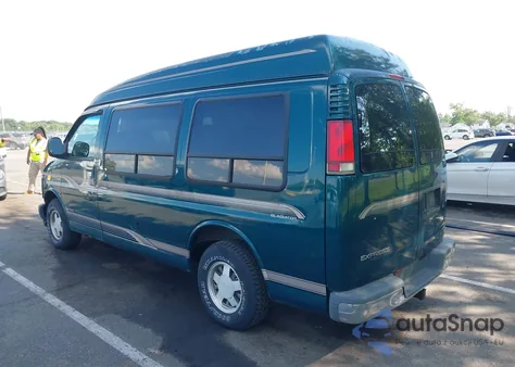 1999 Chevrolet Express z USA, uszkodzony, nr VIN 1GBFG15R2X1012890